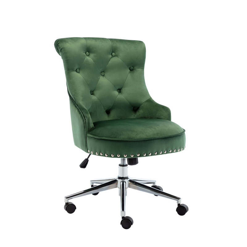 Kelly Clarkson Home Augusta Velvet Task Chair & Reviews Wayfair